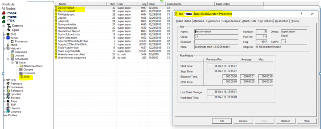TOP Properties Configuration